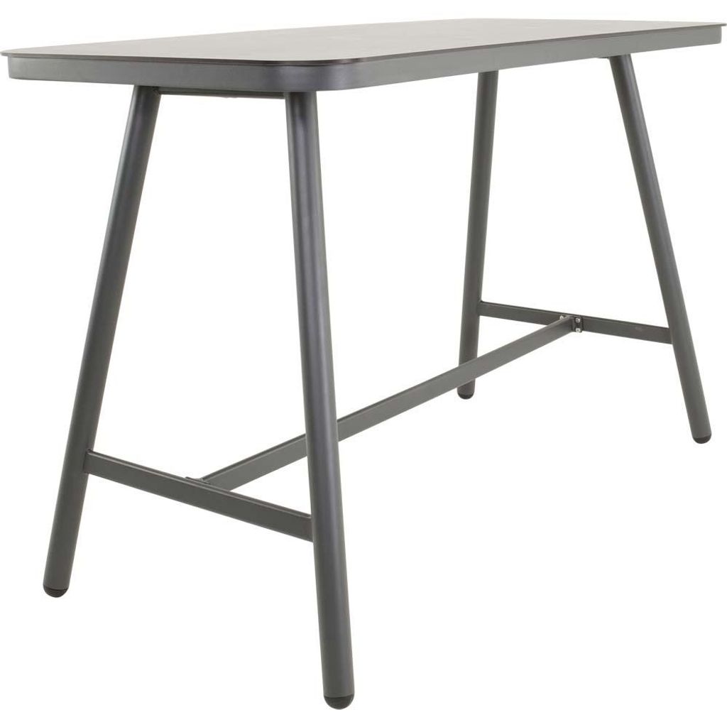 Lesli Living - Gartentisch Milazzo - Anthrazit - 150x75x100cm