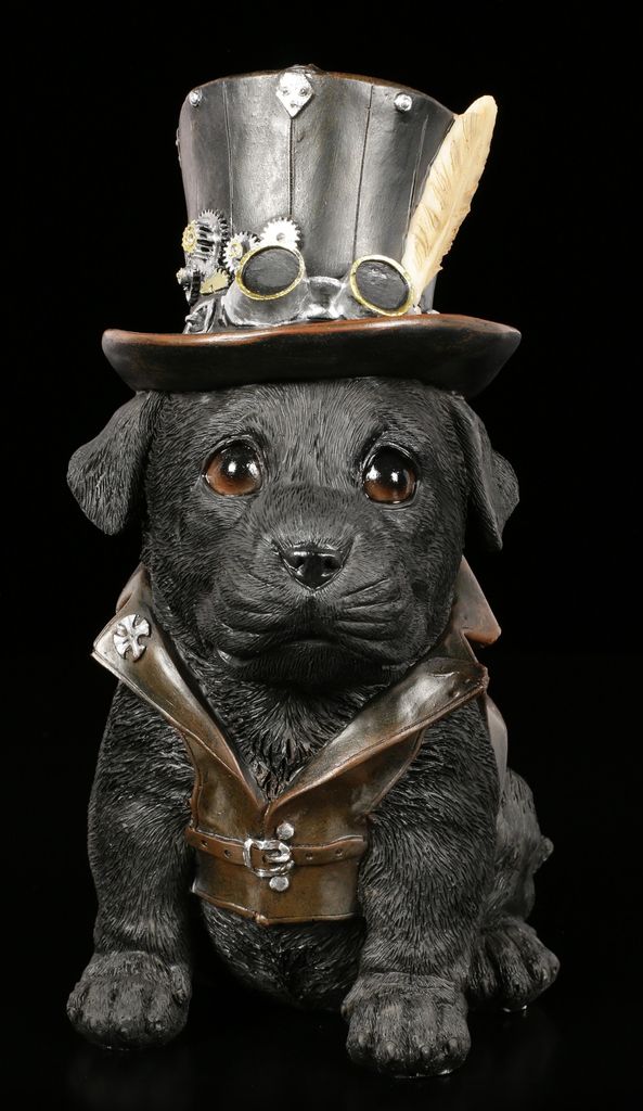 Hunde Figur - Steampunk Cogsmiths Dog