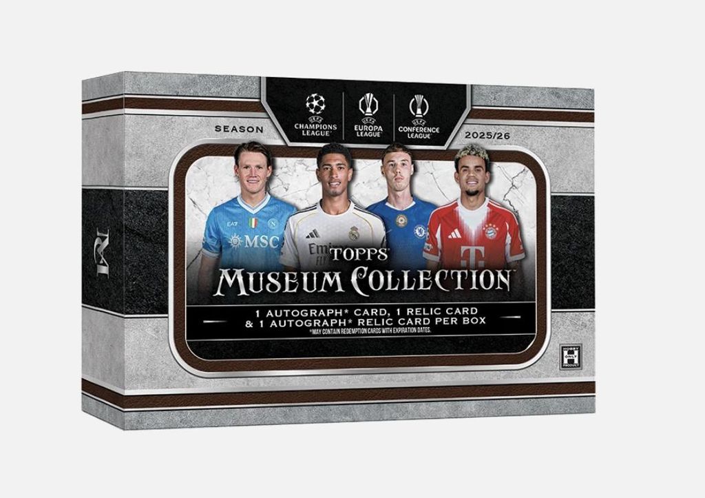 Topps Museum UEFA Club Competitions 2025/26 - Hobby Box Produktbild 