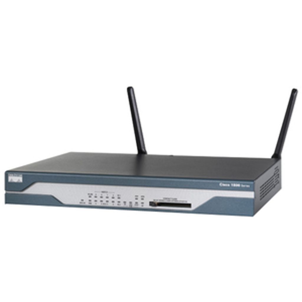 Cisco 1811, 10, 100 Mbit/Sek, 802.11a, 802.11b, 802.11g, Produktbild 