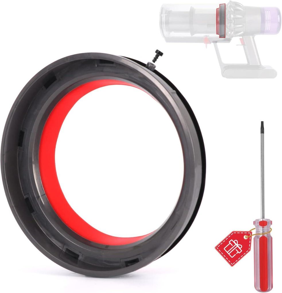 Staubbehälter Top Fester Dichtungsring Ersatz für Dyson V11 V15 Staubsauger Staubeimer/Schmutzbecher Ersatzteile Staubsauger Reparatur Zubehör