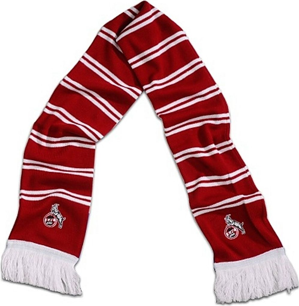 1. FC Köln Schal "Clubschal" bordeaux 150x17cm Produktbild 2