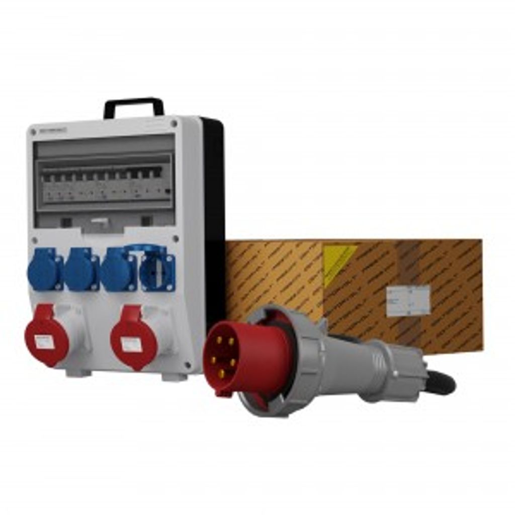 Rozvádzač TD-S/FI 2x32A 4x230 SKH kábel 5x10mm2 Doktorvolt® Obrázok produktu 
