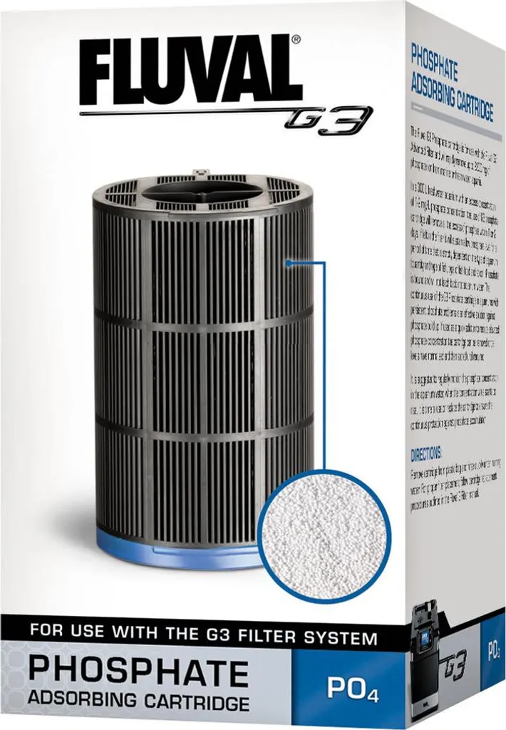 Problème de phosphates en aquarium ? Utilisez la cartouche Fluval G3