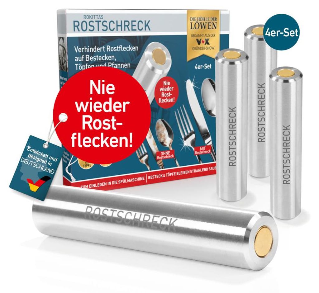 Rokitta's Rostschreck - Gegen Flugrost - 4er-Set, Produktbild 