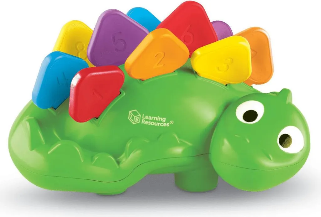 Steggy le dinosaure multicolore : jeu d'association aux 10 pièces - 2