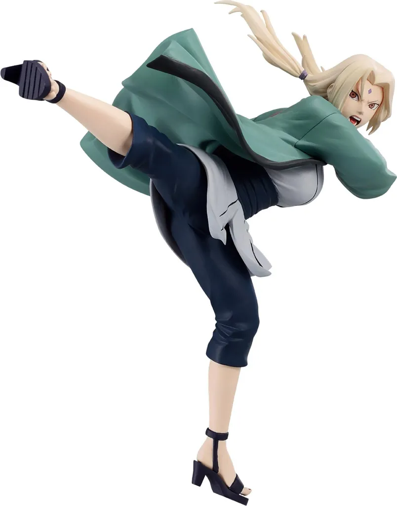 Figurine Tsunade Naruto Shippuden Déco Bureau Collectionneur 14cm PVC