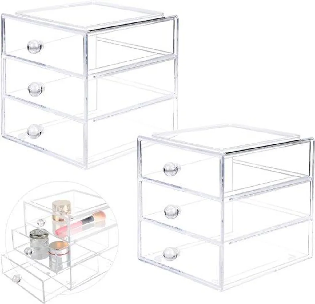 Organiseur de maquillage pour optimiser l'espace de votre meuble vasque