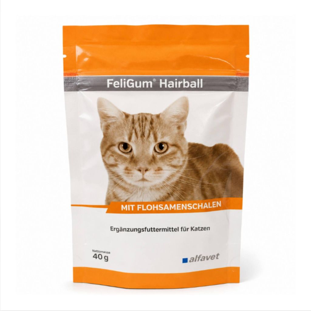 Alfavet FeliGum Hairball 40 g | Kaudrops für Katzen | Produktbild 