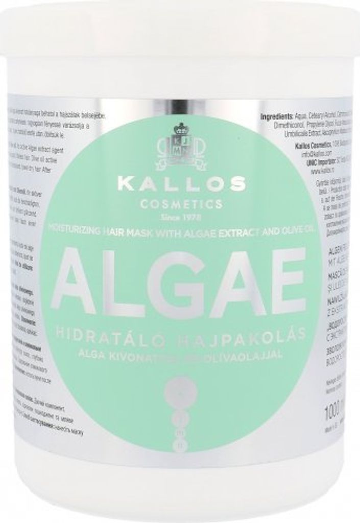 Kallos KJMN Masque aux algues, 1000 ml Image du produit 