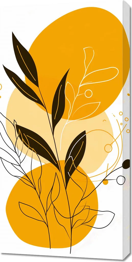 Quadro Moderno Luce d'autunno 50x100 - Decorazione Parete Soggiorno