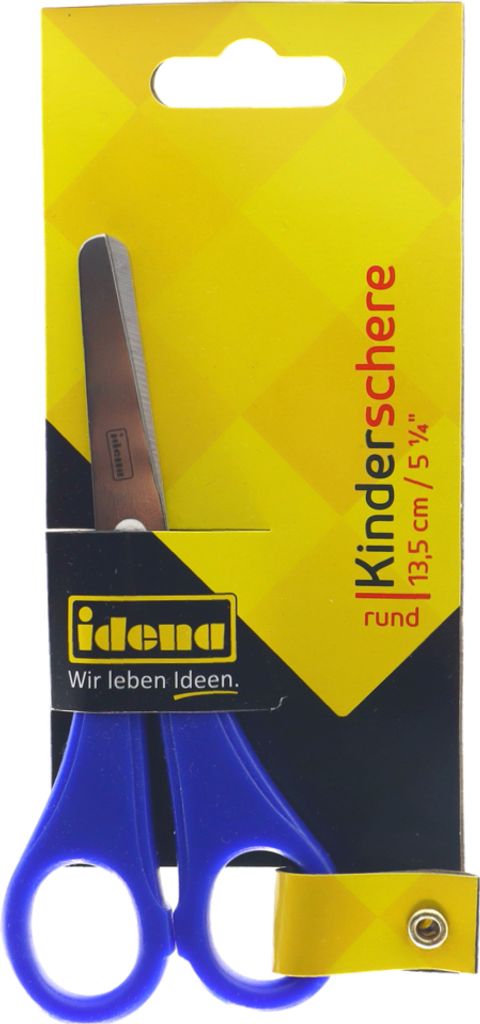 Idena Kinderschere für Rechtshänder rund 5 1/4" Produktbild 