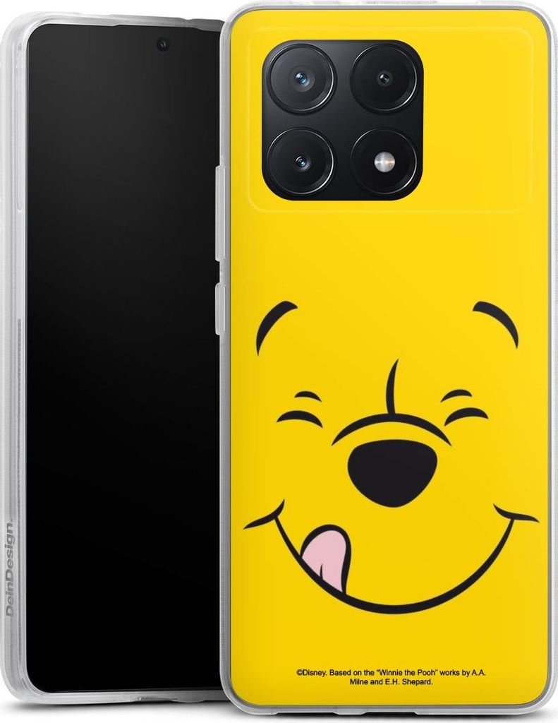 DeinDesign Handyhülle für Xiaomi Poco X6 Pro Silikon Hülle Case Smartphone Schutzhülle Disney Offizielles Lizenzprodukt Winnie Puuh