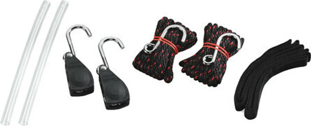 Kit Ancoraggio per Canoe e Kayak | Ancora a Ombrello 1.5kg con Cima 10m