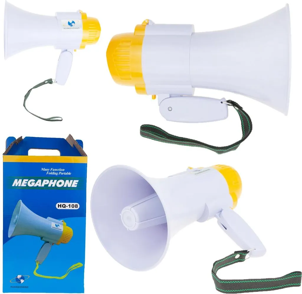 Mégaphone Gg22 pour se Faire Entendre : Sirène et Volume Fort Garanti