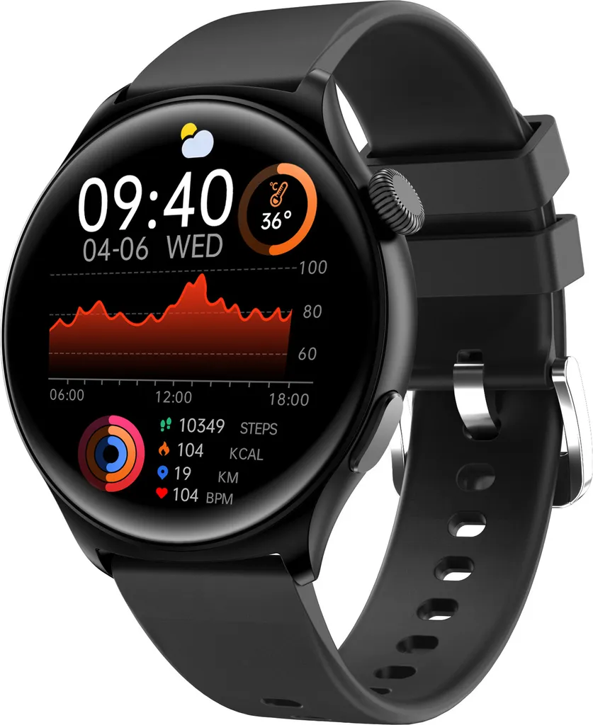 Smartwatch Professionale MX16: Display HD e Gestione Chiamate