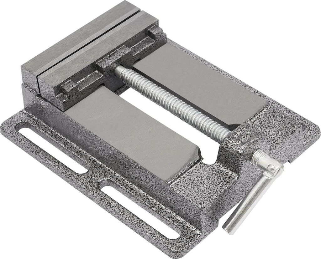 Maschinenschraubstock - Bohrmaschinen-Schraubstock 125 mm - Für Ständerbohrmaschine - Modellbau & Metall - Werkstatt & Zuhause