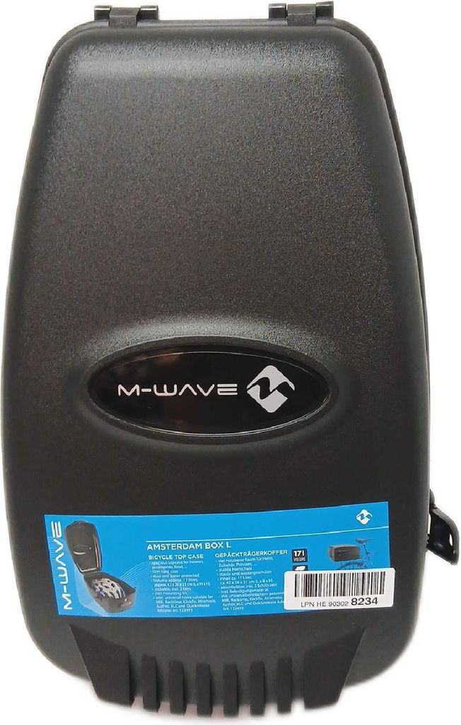 M-Wave Amsterdam Box L Zavazadlový box na kolo Top Case Obrázek produktu 