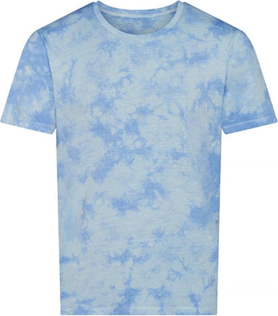 Just Ts JT022 | Tie-Dye Batik T-Shirt - Farbe: Blue Cloud - Produktbild 