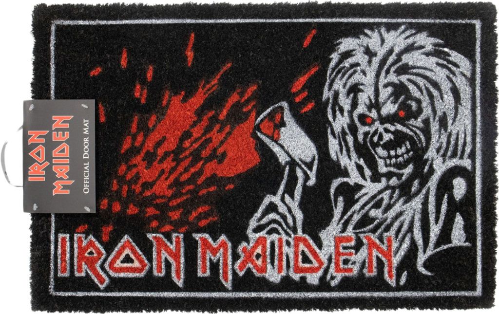Iron Maiden Kokosnuss Fußmatte (Run To The Hills) 60x40 Produktbild 