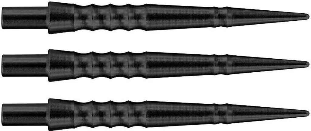 Pointes de Rechange Steeldart Harrows Apex Lance 26mm Noir Dentelle