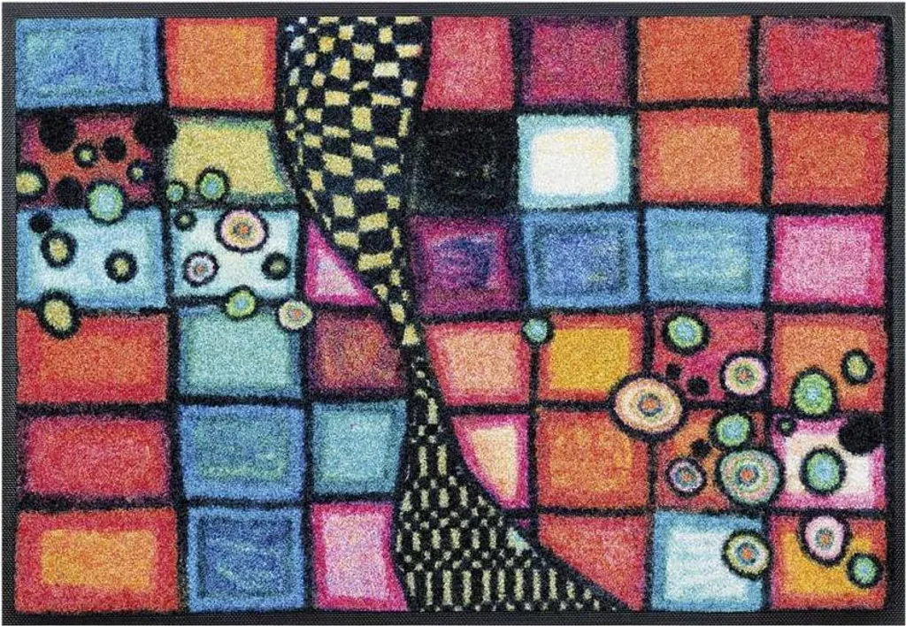 TIGEDRA Paillasson Tissé en Fibres Naturelles - Tapis d'Entrée 40x60cm