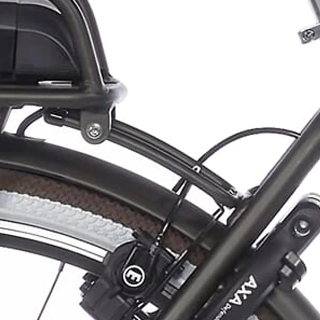 Porte-bagages arrière pour vélo de ville Cortina Klammer 150mm Vert