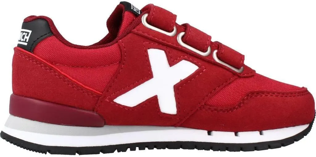 Baskets Munich Dash Kid Vco 106 Bordeaux : Finis les Lacets Défaits - 4