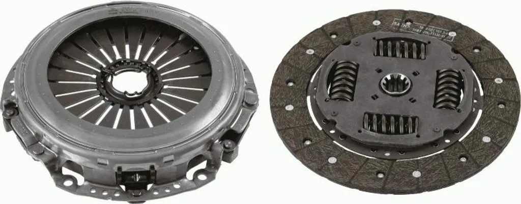 Kit d'embrayage complet SACHS 3400 700 551:009 pour Véhicule Utilitaire