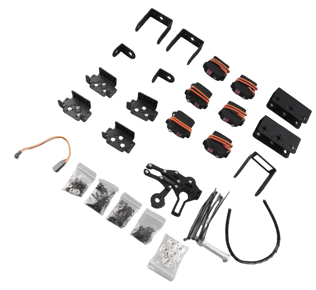 Kit pince pour bras robotisé 6 DOF manipulateur en alliage d'aluminium