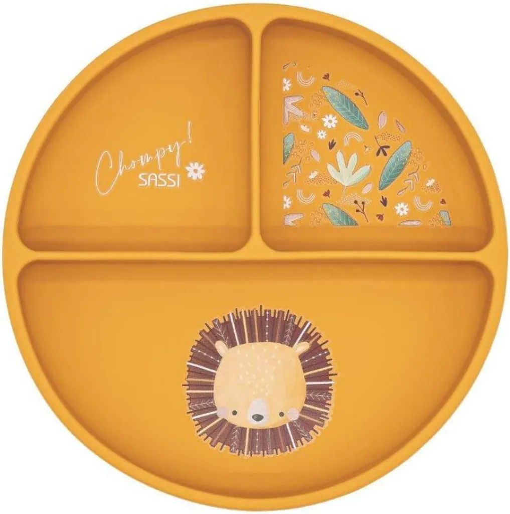 Piatto Ventosa Sassi Silicone - Lion Edition - Robusto e Sicuro