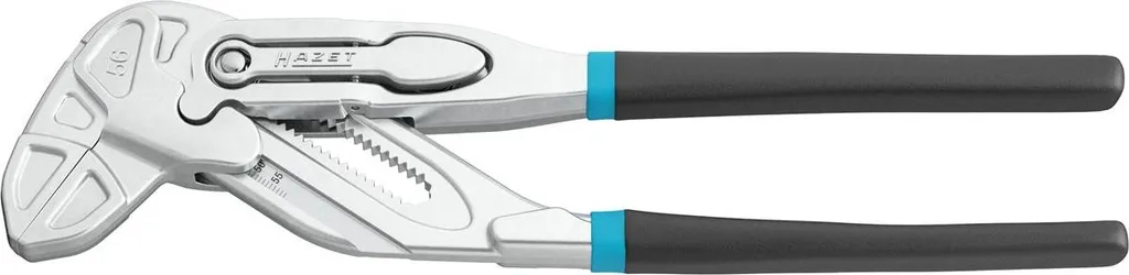 Clé à pince HAZET 762-26 robuste avec ouverture réglable jusqu'à 56mm
