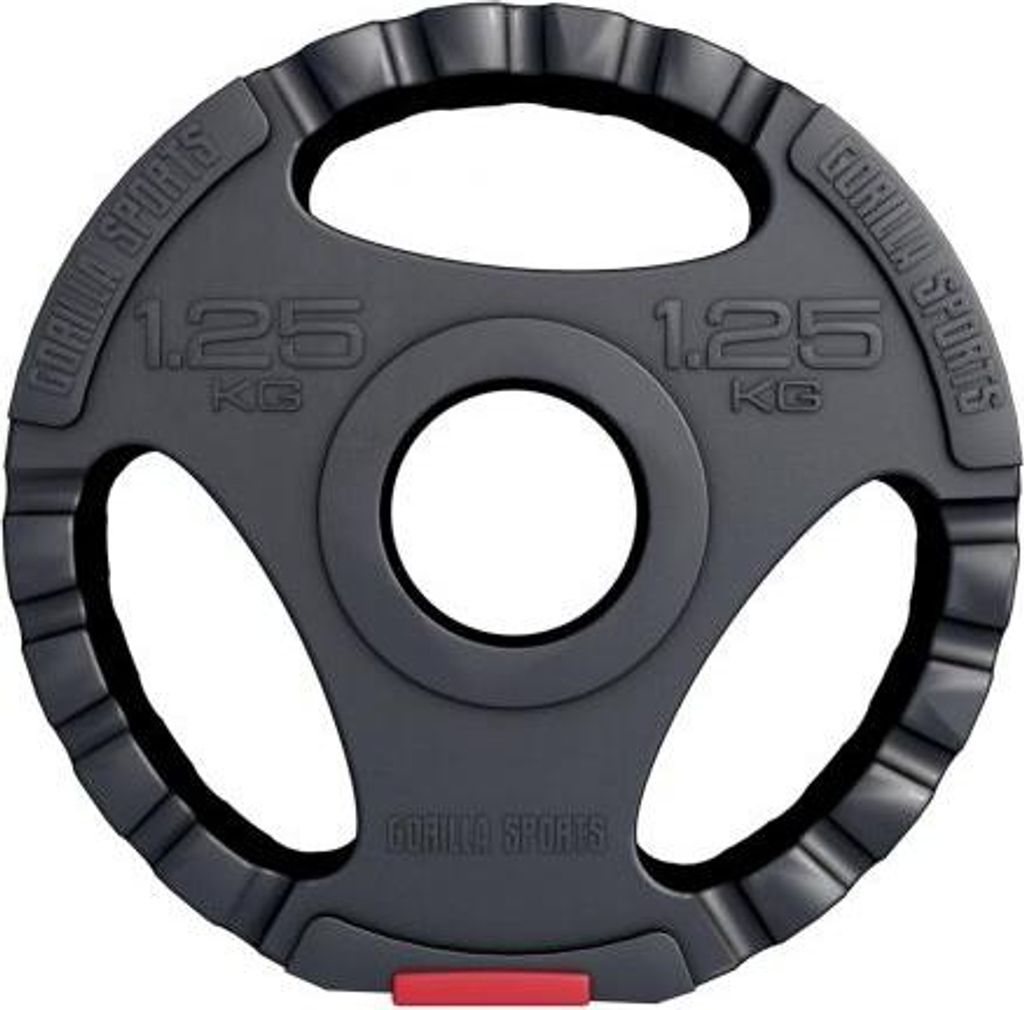 Gorilla Sports Činkový kotúč Olympia, plast, 1,25 kg Obrázok produktu 