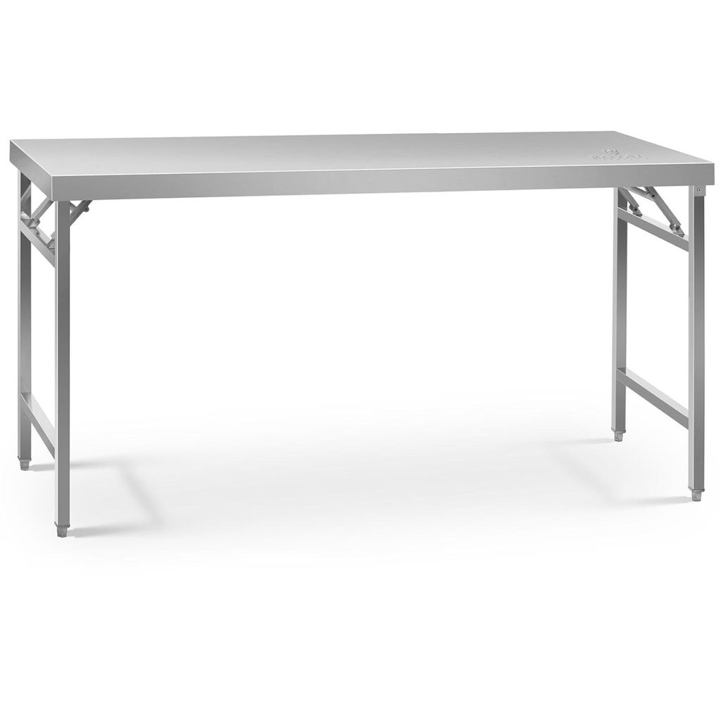 Cateringový skládací stůl z nerezové oceli 180 x 60 cm Obrázek produktu 