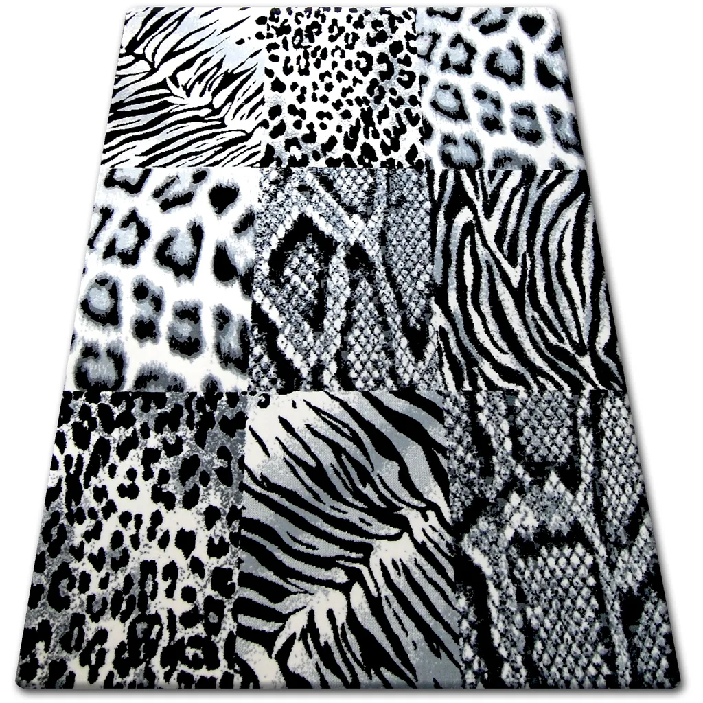 Tapis BCF FLASH 33307/177 noir 120x170 cm - Revêtement de sol moderne