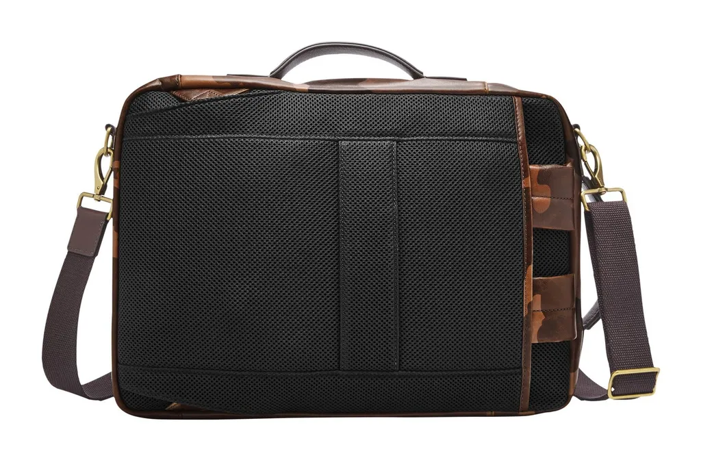 Fossil Buckner Backpack BF Multi Brun - Sac à Dos Ordinateur Portable - 4