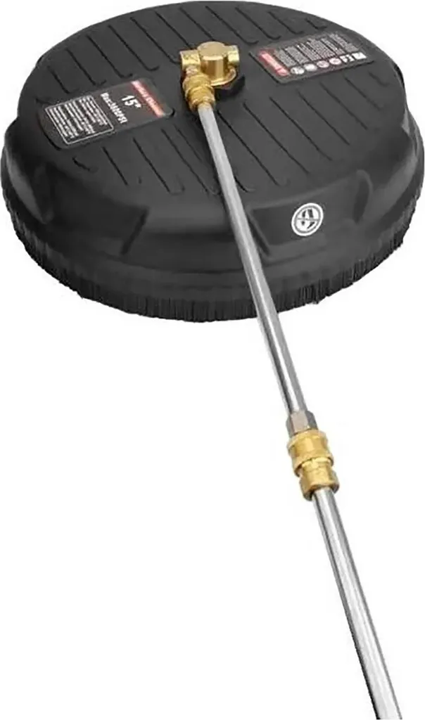 Lavasuperfici Rotante 3600 PSI 38cm - Nero Professionale per Lavaggio