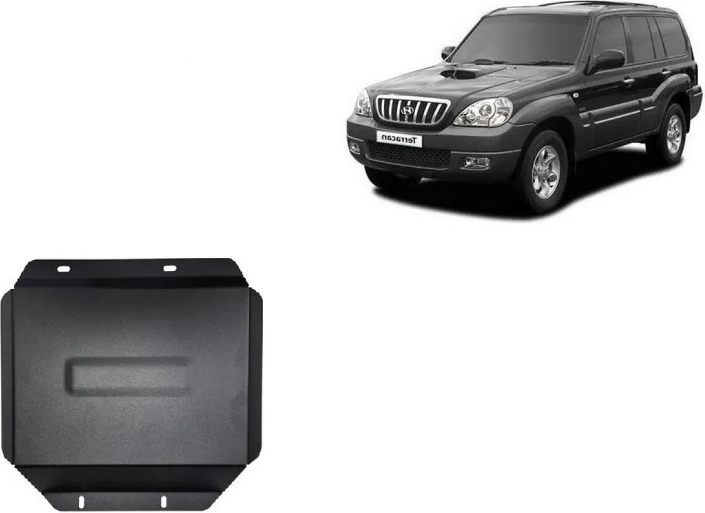 Protection de différentiel en acier pour Hyundai Terracan - Blindage TT