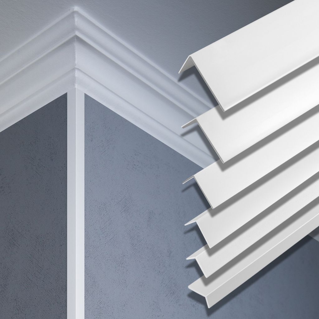2 Meter | Winkelleiste | PVC | Kunststoff | Effector | Produktbild 