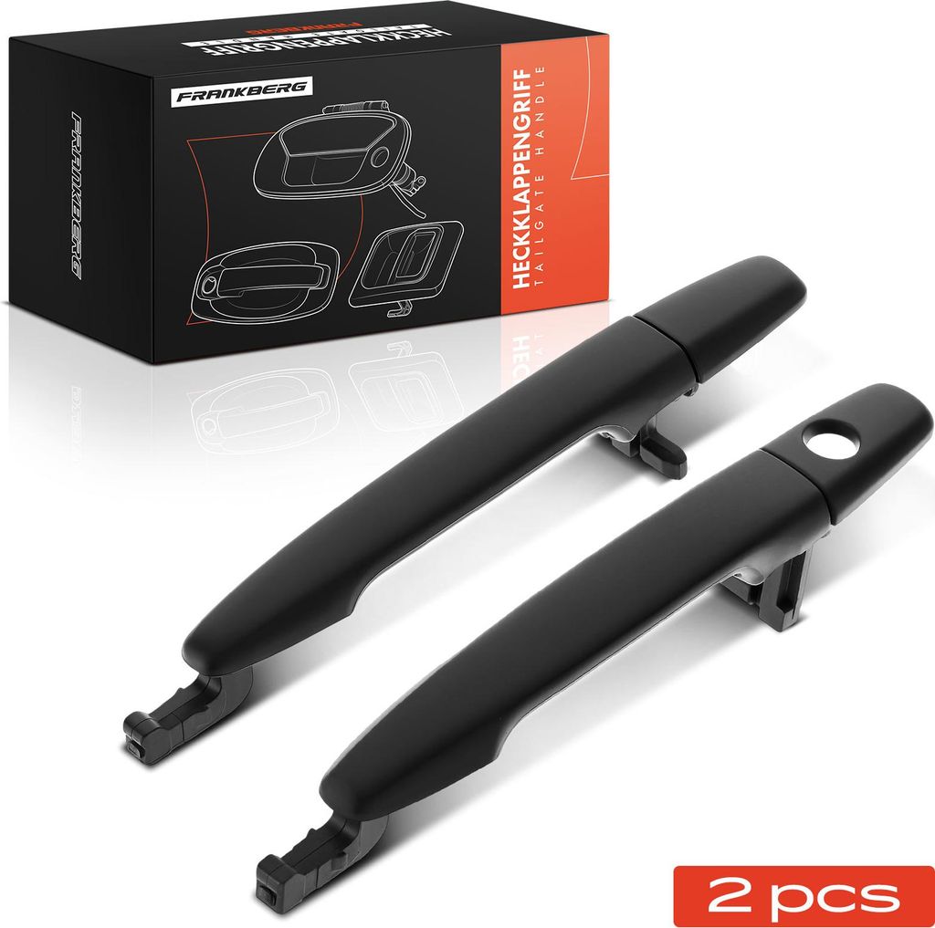 Frankberg 2x Türgriff Vorne Rechts Links für Mitsubishi Lancer VIII Sportback