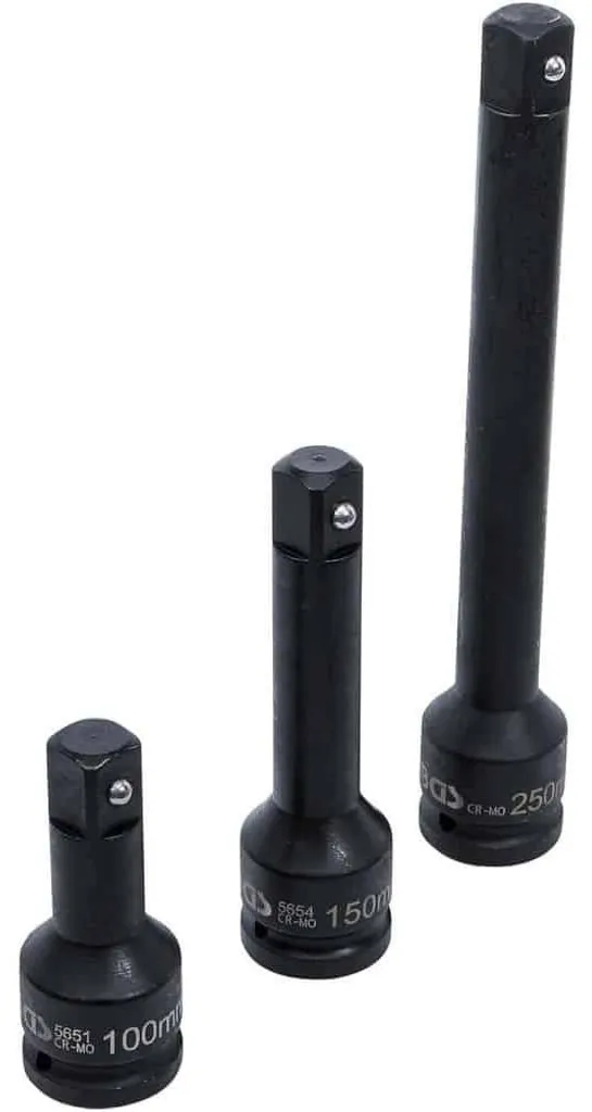 Rallonges à Choc 20mm Acier Cr-Mo - Set de 3 - D-Work Pro 3/4"