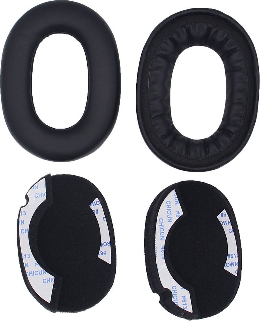 INF Ohrpolster für Jabra Elite 85H Kopfhörer Ersatzpolster Ersatz Ohrpolster 1 Paar Schwarz