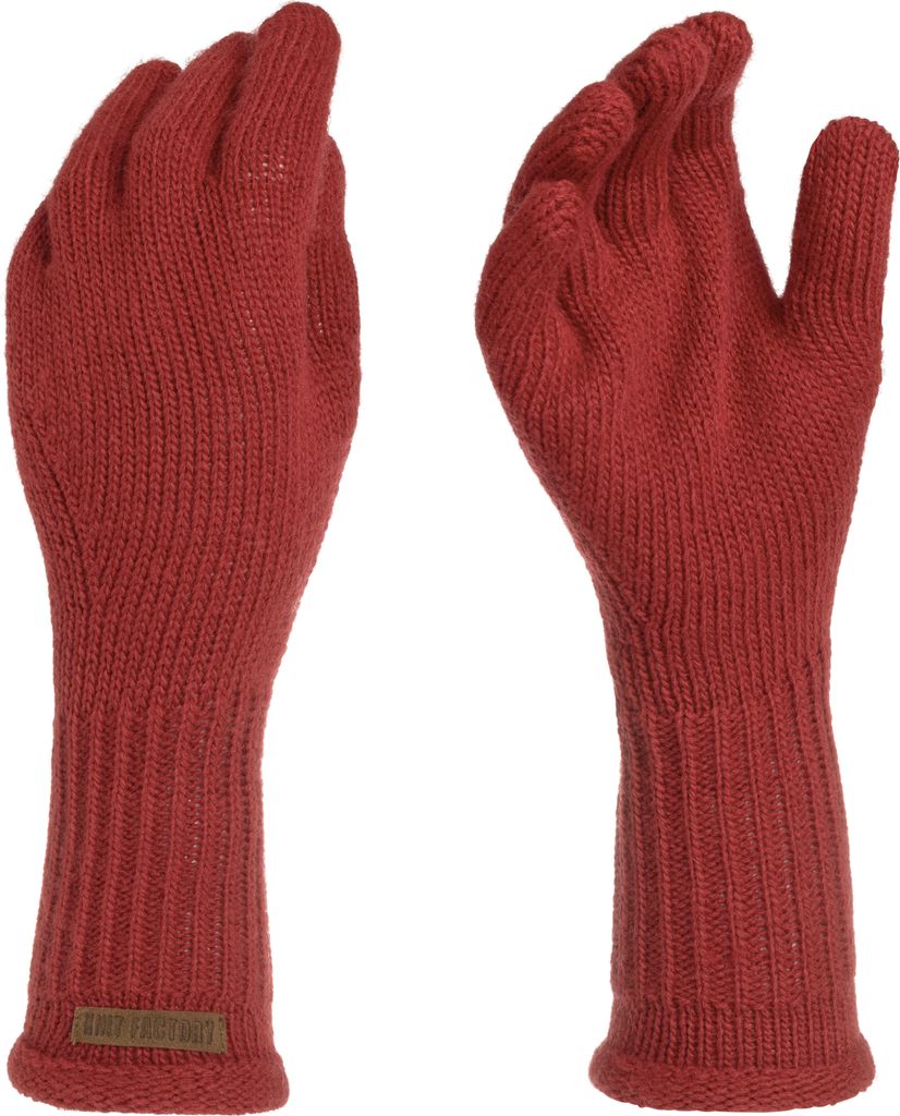 Knit Factory Lana Handschuhe - Baked Apple - One Size