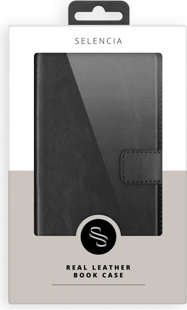 Moex Folio Case Compatible With Huawei P20 - Case With Card Slot Onyx Black