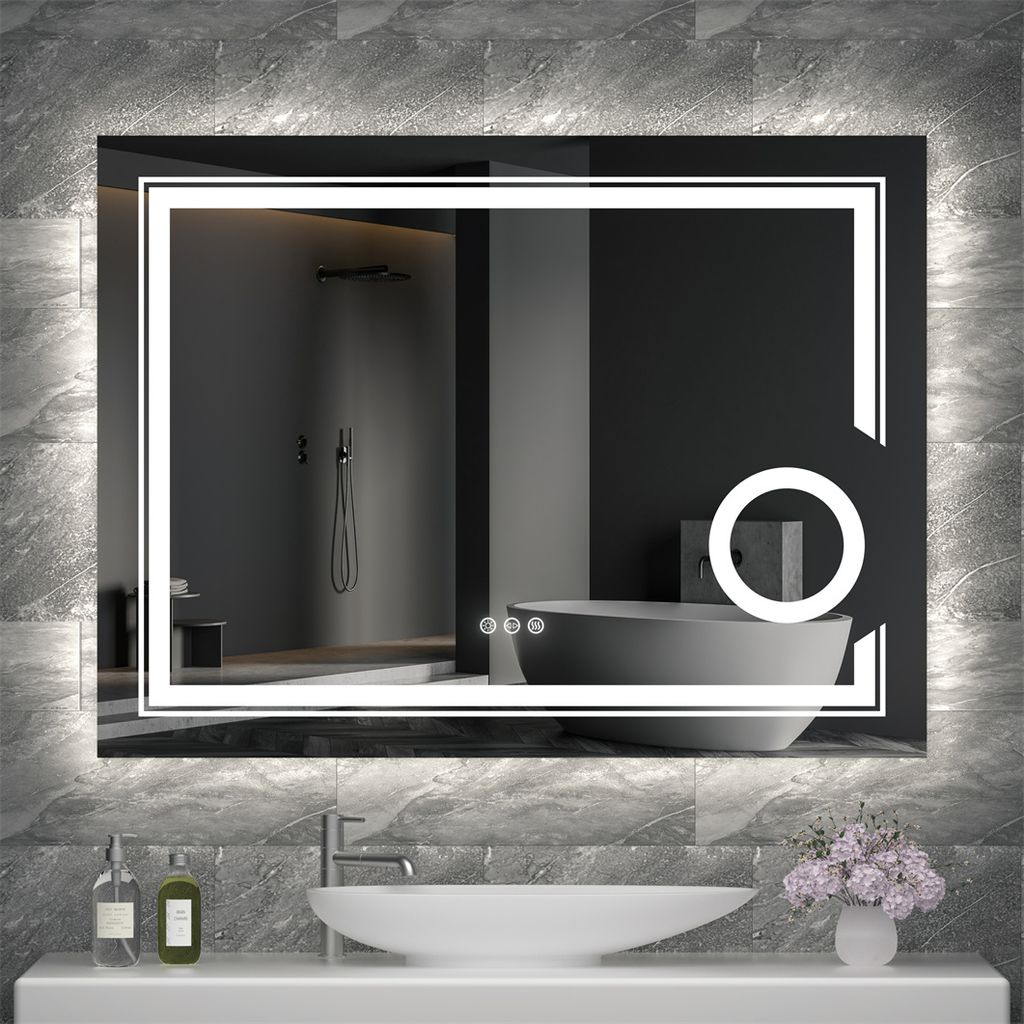 Duschspiegel zum Rasieren, Wandmontage, Make-up-Spiegel