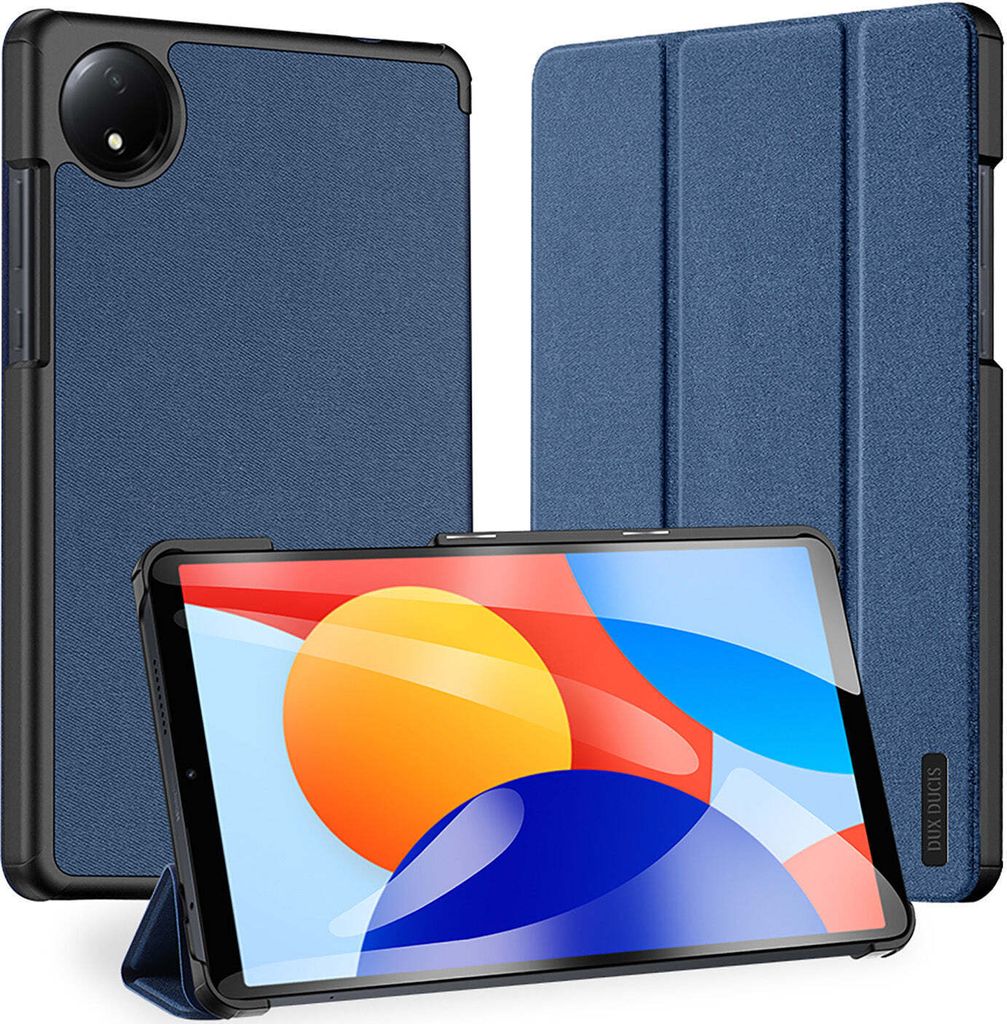 Dux Ducis - Hülle kompatibel mit Xiaomi Redmi Pad SE 8.7 - Mit Auto-Wake-Funktion TPU Tablet Case Schutzhülle - Blau