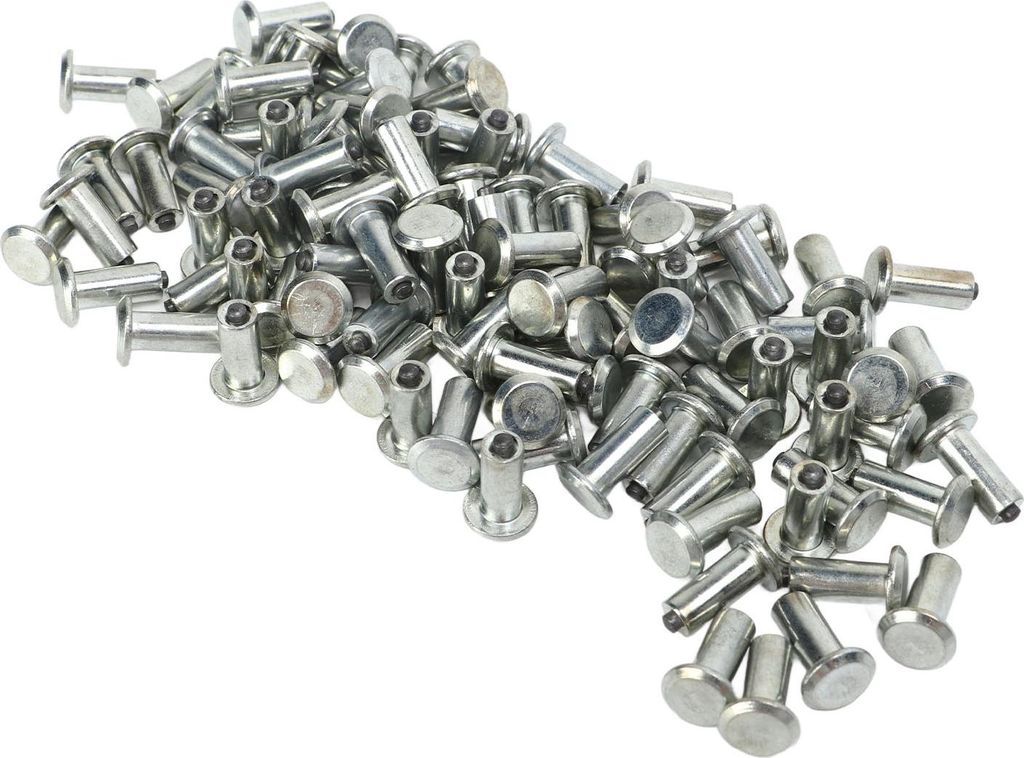 100 Stück Reifenspikes, universell, hohe Festigkeit, Verschleißfestigkeit, Anti-Rutsch-Schraube, Schneespikes für Auto-LKW-Gabelstapler