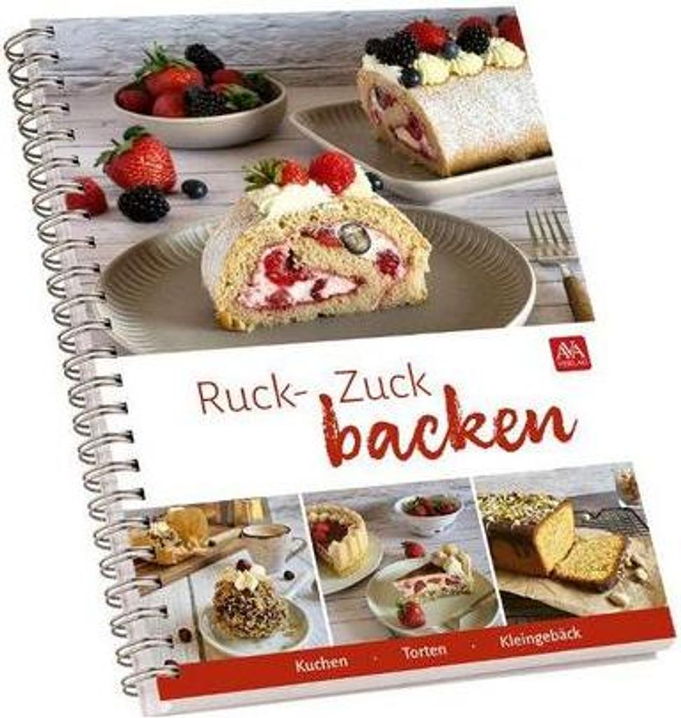 Ruck-Zuck Backbuch mit unkomplizierten Rezepten für Produktbild 