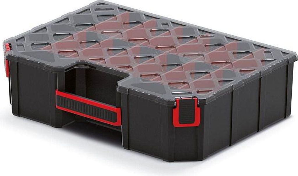 Organizér vysoký TAGER CARBO PLUS (přepážky) 390x284x105 mm Immagine del prodotto 