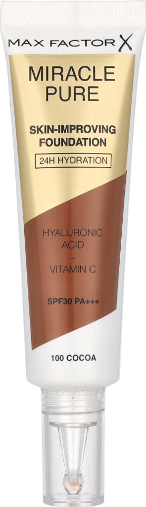 Max Factor Miracle Pure Foundation, Fb. 100 Cocoa